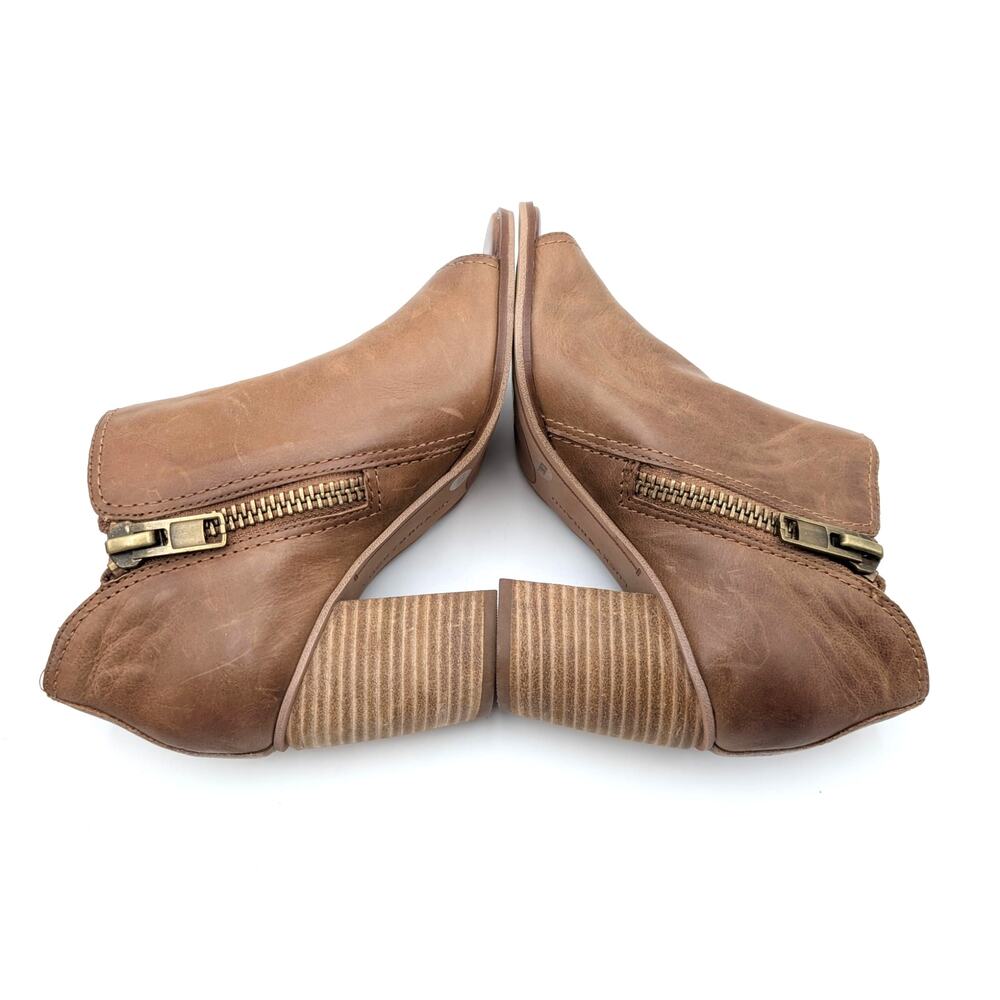 Lucky Brand Joseleen Peep Toe Heel Sandal Women's Tuscany Norway Size US7.5M - Picture 11 of 12